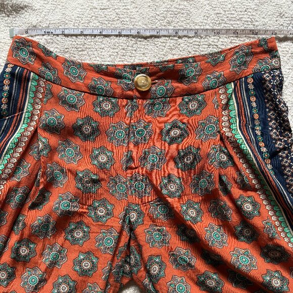 Anthropologie flowy light scarf pants - Picture 7 of 9